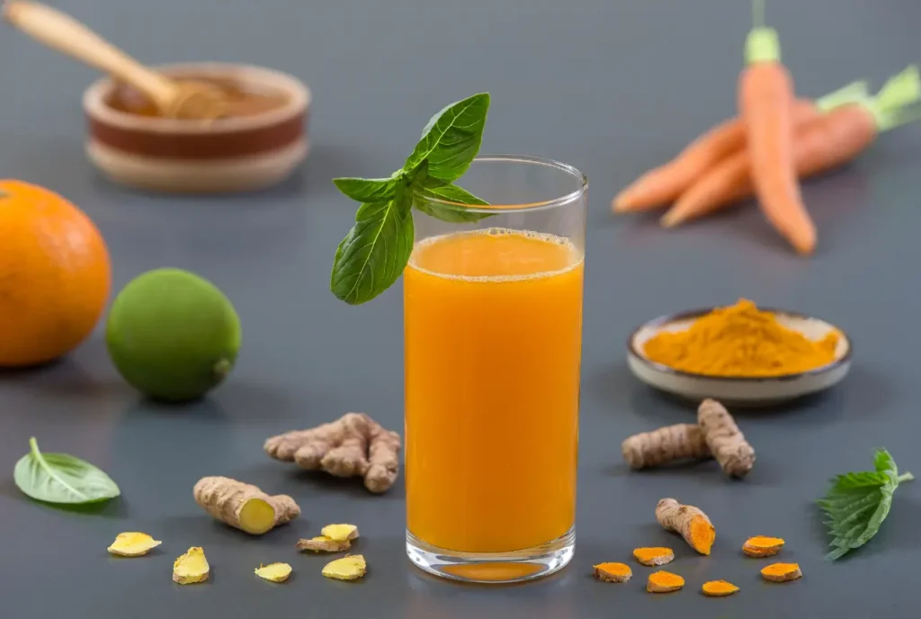 Carrot and Turmeric Juice