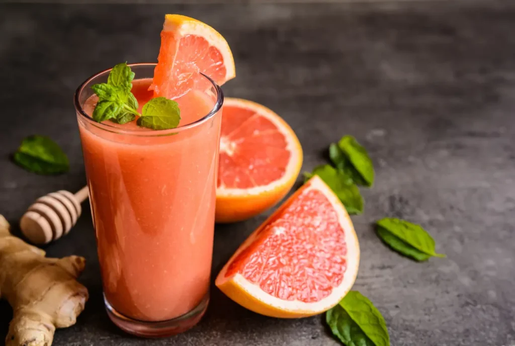 Grapefruit and Ginger Detox Drink